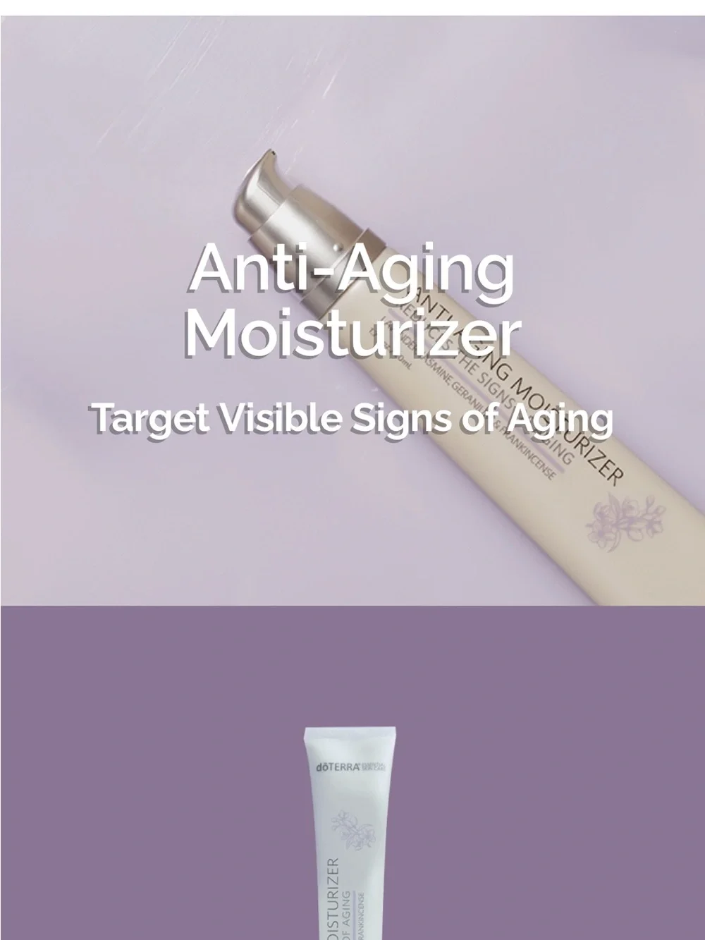 Doterra Spa Hydrating Body Mist & Anti-Aging Moisturizer - White Silver - Picture 9 of 9